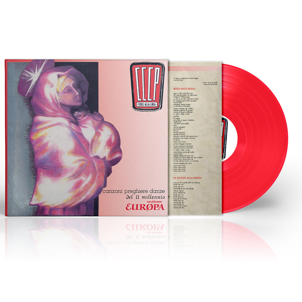 CCCP Fedeli alla Linea - Canzoni Preghiere Danze Del Ii Millennio Sezione Europa – Vinile Rosso