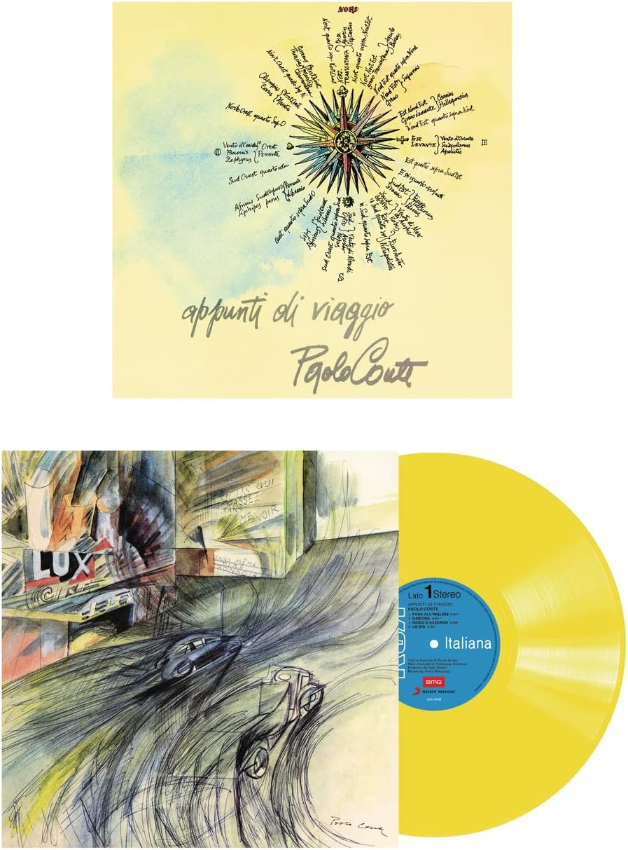 Paolo Conte - Appunti di Viaggio – Vinile Giallo Numerato