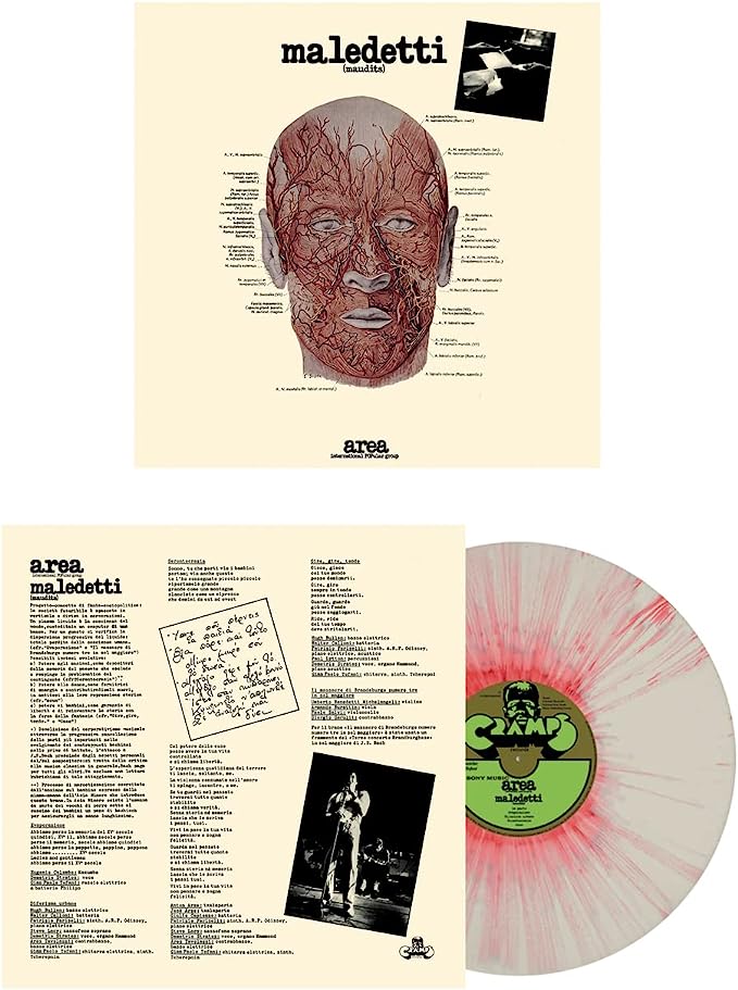 Area - Maledetti (Maudits) – Splatter Vinyl Numerato