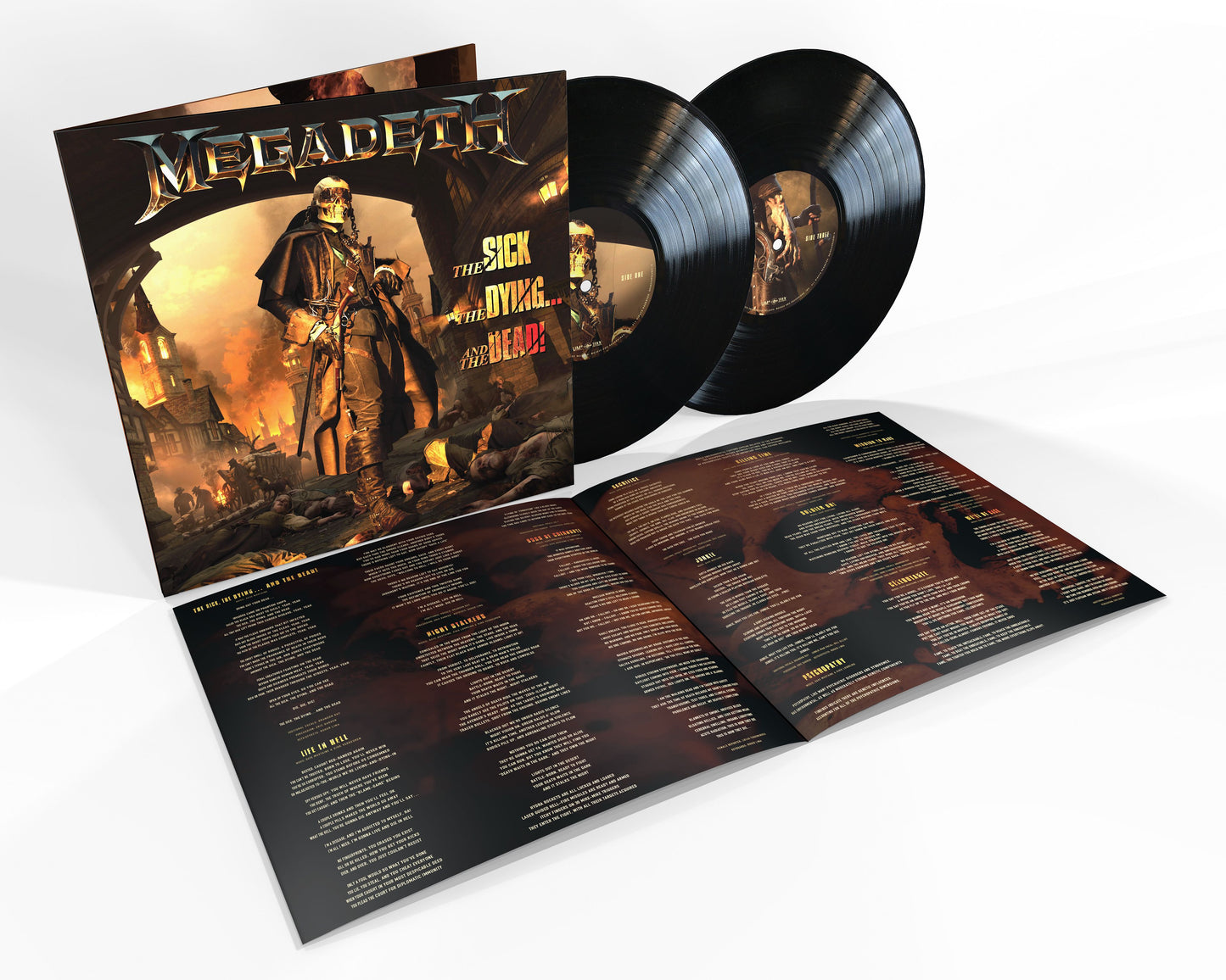 Megadeth - The Sick, The Dying... And The Dead! - 2 LP + 7” Lenticular Cover Numbered