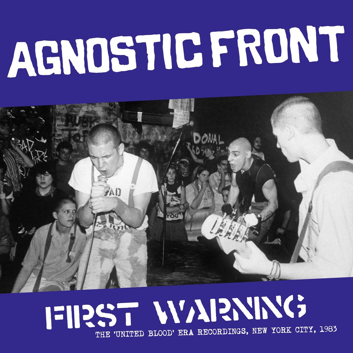Agnostic Front - The United Blood-Era Recordings, New York City, 1983 – Blue Vinyl