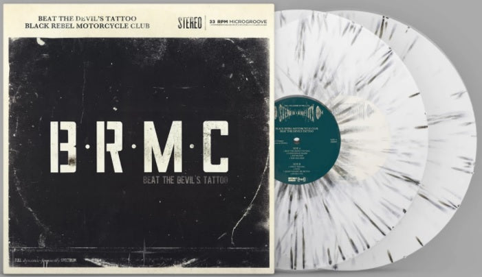 Black Rebel Motorcycle Club - Beat The Devil's Tattoo – 2 LP Clear with Black Splatter Limited Ed.