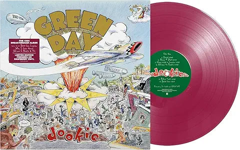 Green Day - Dookie – Raspberry Vinyl Limited Edition