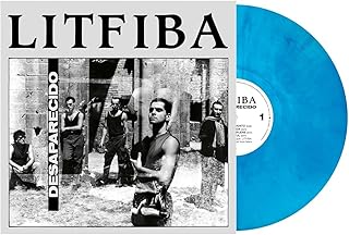 Litfiba - Desaparecido – Blue Marbled Vinyl Numerato – French Cover