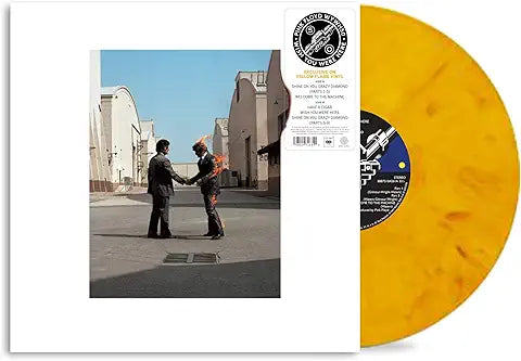 Pink Floyd - Wish You Were Here - 50th Anniversary Flame Yellow Vinyl