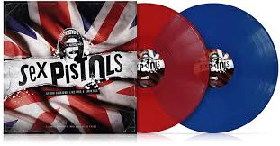 Sex Pistols - The Many Faces Of Sex Pistols (Studio Sessions, Live Gigs & Rarities) – 2 LP Red & Blue Transparent Vinyl
