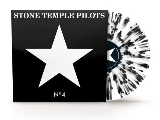 Stone Temple Pilots - No. 4 – White Opaque w/Black Splatter Vinyl Rocktober 2024 Indie Exclusive Limited Edition