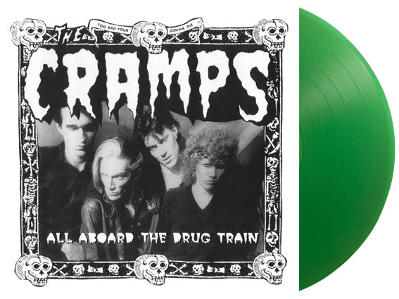 Cramps - All Aboard The Drug Train - Green Vinyl