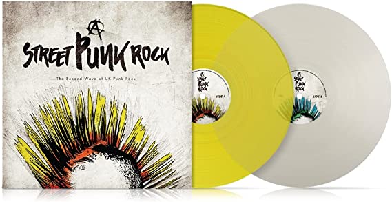 AA.VV. - Street Punk – 2 LP Yellow & Grey Vinyl