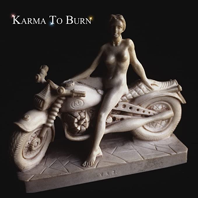 Karma To Burn - Karma To Burn - Clear & Black Marbled Vinyl Ltd. 1500 copies