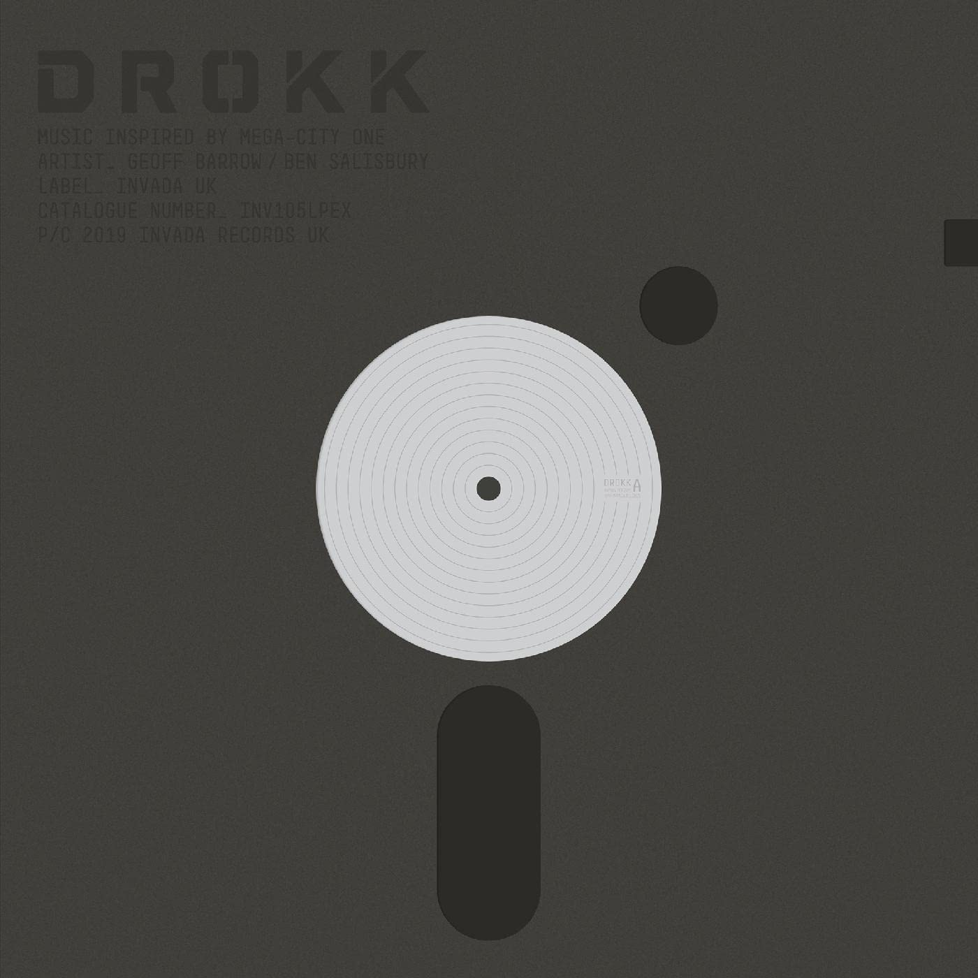 Geoff Barrow (Portishead) & Ben Salisbury - Drokk: Music Inspired by Mega-City One – 2 LP