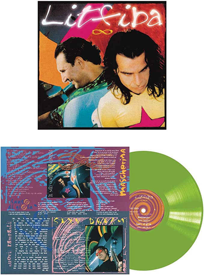 Litfiba - Infinito- Transparent Green Vinyl Limited Ed.