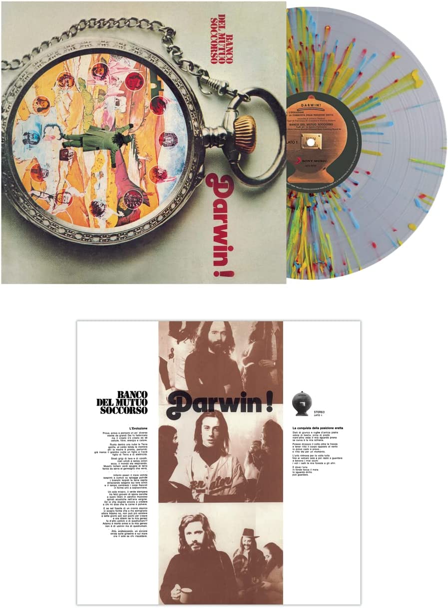 Banco del Mutuo Soccorso - Darwin – Copia 333 di 500 Splatter Transparent Vinyl Numerato Limited 50th Anniversary Ed.