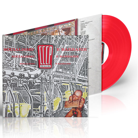 CCCP Fedeli alla Linea - Socialismo e Barbarie  – Vinile Rosso
