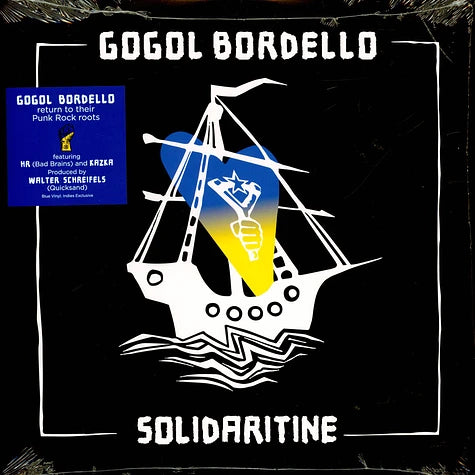 Gogol Bordello - Solidaritine - Blue Vinyl Limited Edition