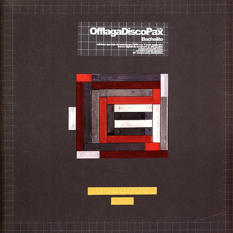 Offlaga Disco Pax - Bachelite – 2 LP Silver Vinyl 15th Anniversary