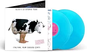 Elio e le Storie Tese - Italyan, Rum Casusu Çikti - 2 LP Vinile Turchese Limited Ed.