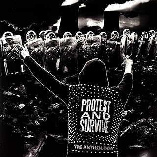 Discharge - Protest And Survive: The Anthology – 2 LP Black With White Splatter & White With Black Splatter