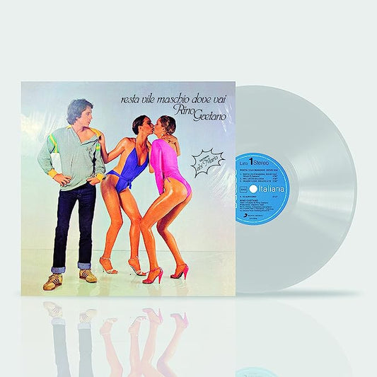 Rino Gaetano - Resta Vile Maschio, Dove Vai? - Vinile Trasparente Numerato