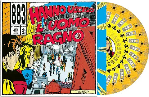 883 - Hanno Ucciso L'Uomo Ragno - Vinile Zoetrope Edizione Limitata e Numerata