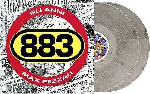 883 - Gli Anni – 2 LP Silver Clear Vinyl