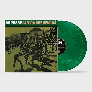 99 Posse - La Vida Que Vendrà – 2 LP Verde Marmorizzato