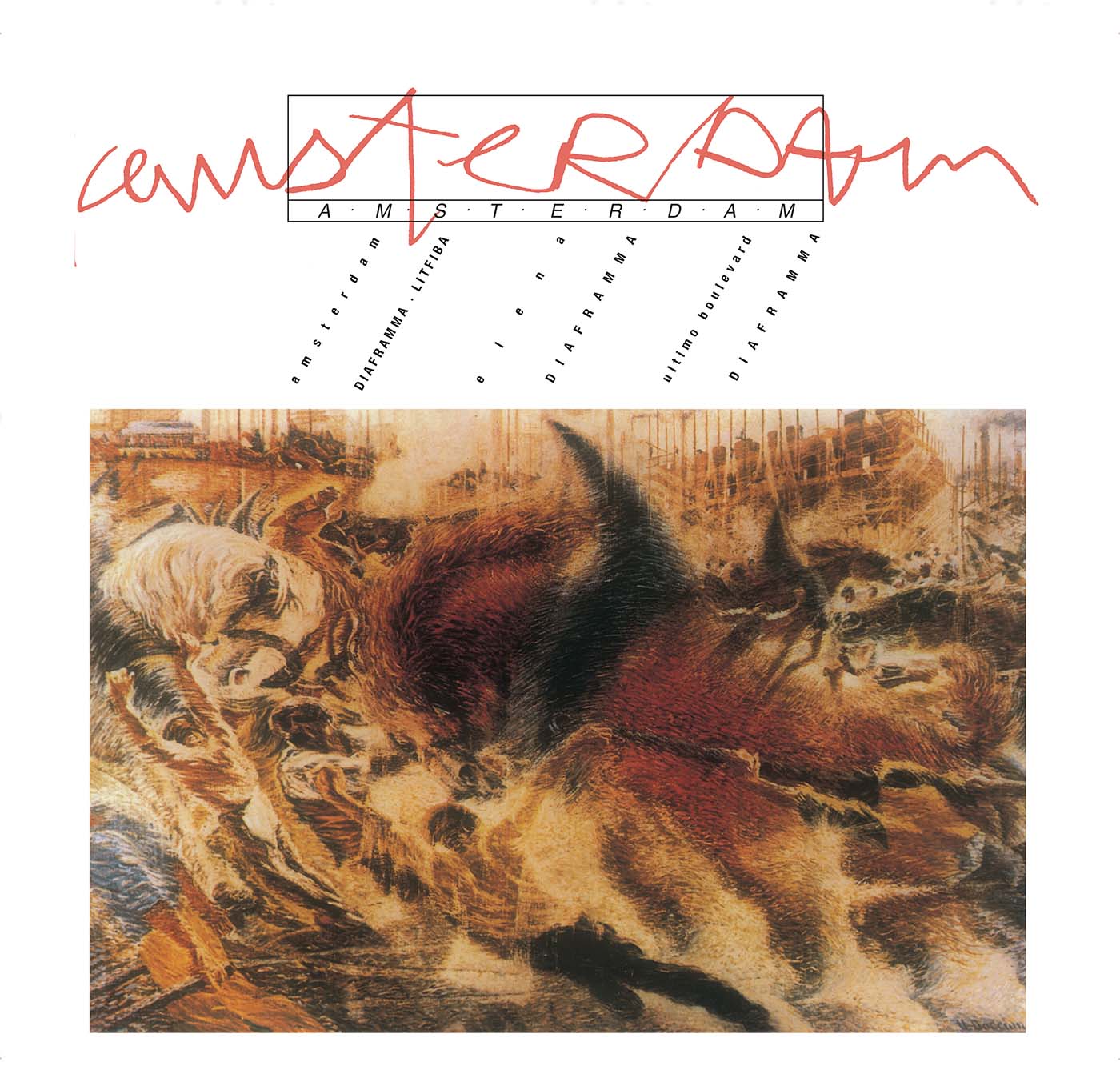 Diaframma / Litfiba - Amsterdam – 12” Split