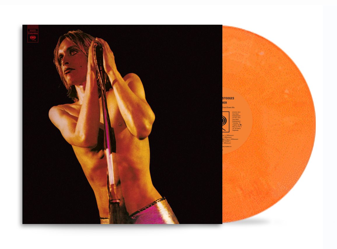 Iggy Pop And The Stooges - Raw Power – Orange & White Swirled Vinyl Limited Edition