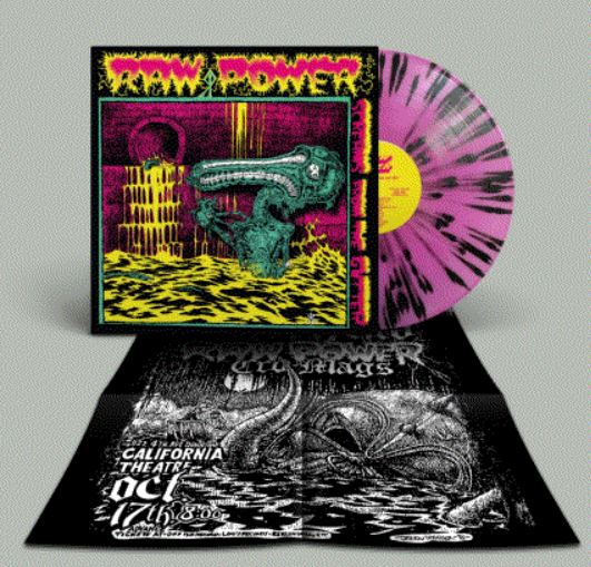 Raw Power - Screams from the Gutter - Diehard Black on Violet Vinyl
