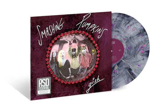 Smashing Pumpkins - Gish - Gray With Pink & Purple Splatter Vinyl