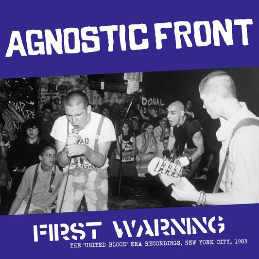 Agnostic Front - The United Blood-Era Recordings, New York City, 1983 – Blue Vinyl