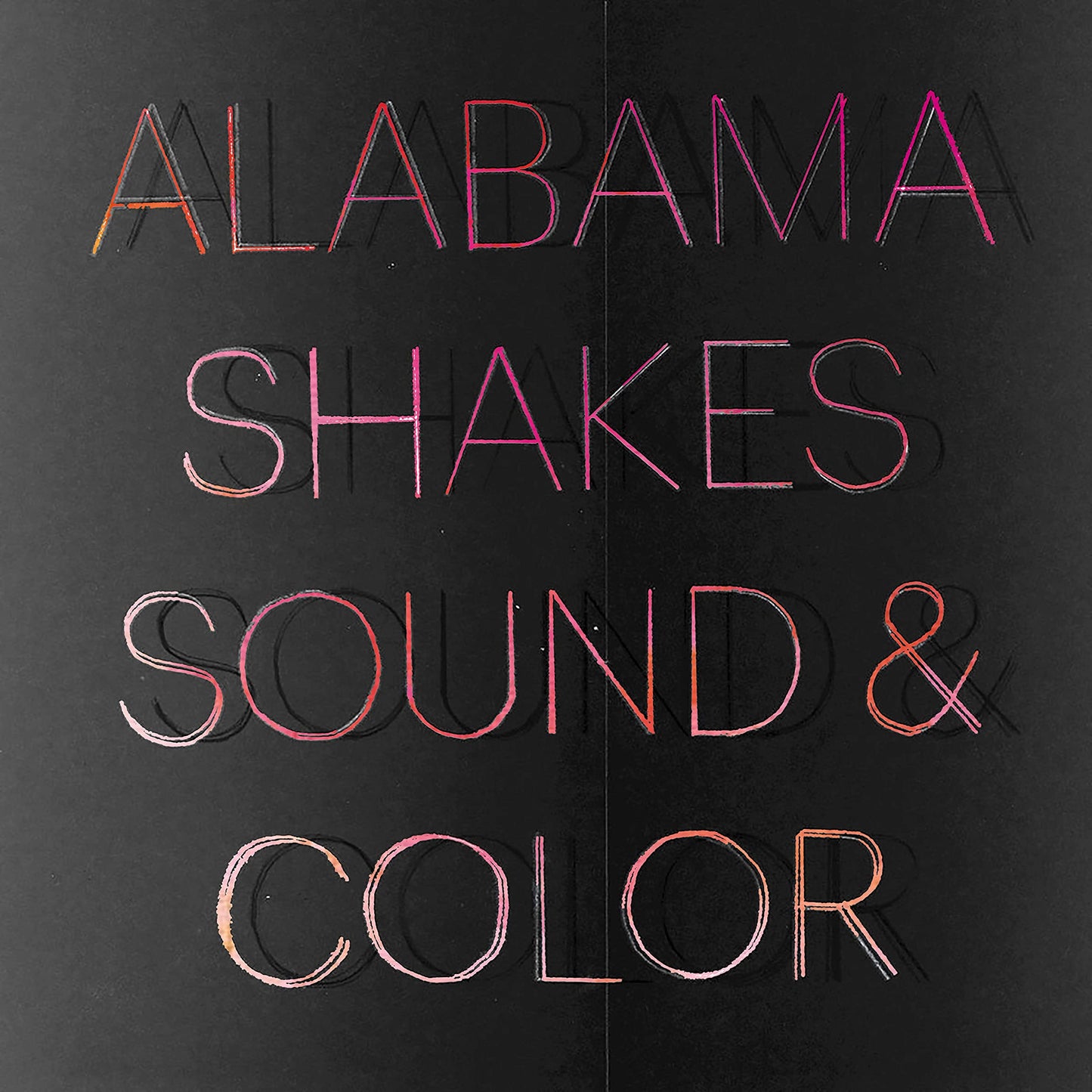 Sound And Color – 2 LP Red/Black/Pink Mixed Colored Vinyl