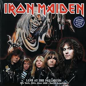 Iron Maiden - Live At The Palladium, New York, 29th June 1982 – Blue Vinyl