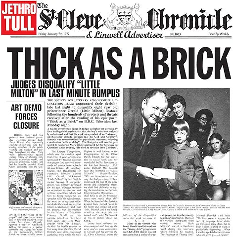 Jethro Tull - Thick As A Brick