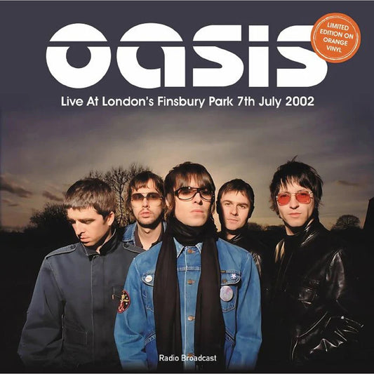 Oasis - Live At London's Finsbury Park 7th July 2002 – Orange Vinyl