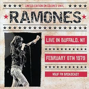 Ramones - Live In Buffalo, NY February 8th 1979 – Pink Transparent Vinyl