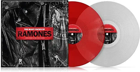AA.VV. - The Many Faces Of Ramones – 2 LP Red Transparent & Clear Vinyl