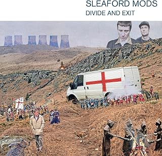 Sleaford Mods - Divide and Exit – Red Vinyl + 7” White