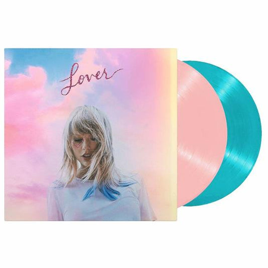 Taylor Swift - Lover – 2 LP Pink & Blue Translucent Vinyl