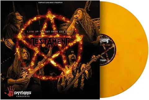 Testament - Live At Dynamo Open Air 1997 – Orange Marbled Vinyl
