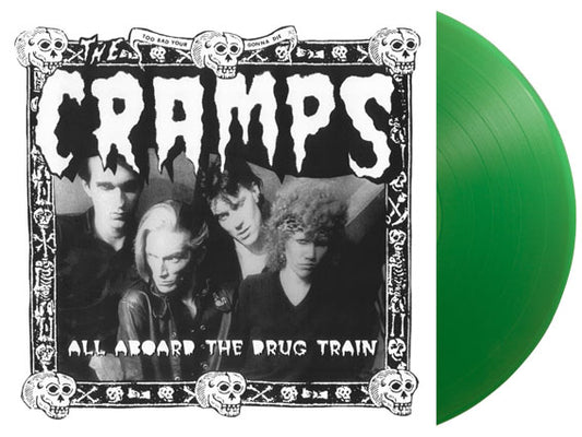 Cramps - All Aboard The Drug Train - Green Vinyl
