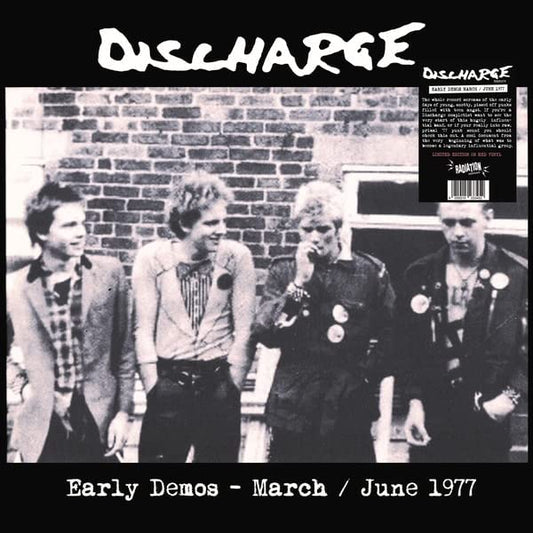 Discharge - Early Demos March/June 1977 – Red Vinyl