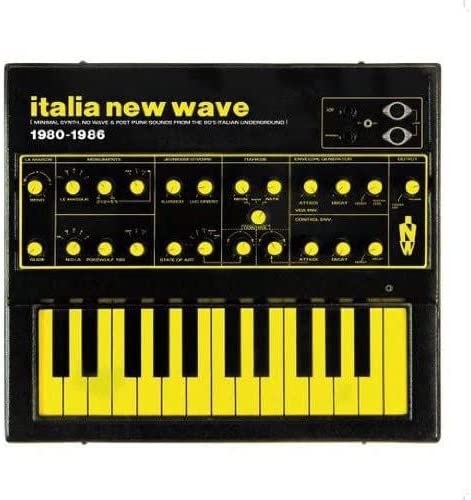 AA.VV. - Italia New Wave (Minimal Synth, No Wave & Post Punk Sounds From The 80's Italian Underground) - Translucent Yellow Vinyl