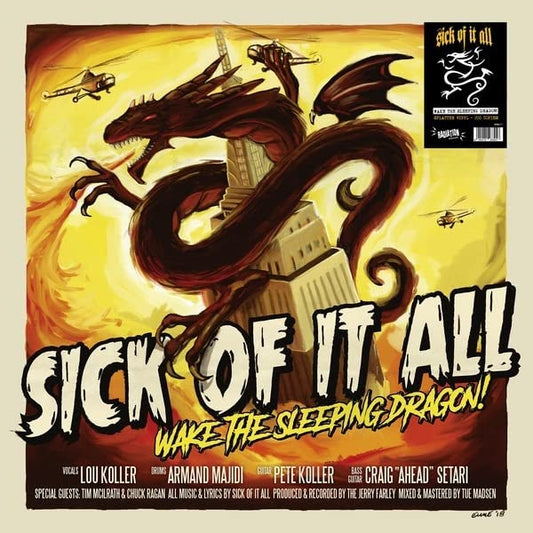 Sick Of It All - Wake the Sleeping Dragon – 500 copies Limited Ed.