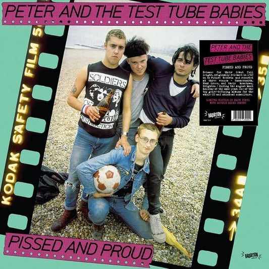 Peter and the Test Tube Babies - Pissed And Proud – Blue Vinyl Limite Ed.