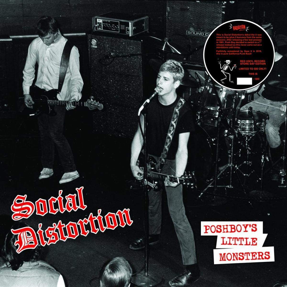 Social Distortion - Poshboy's Little Monsters – 12” Numbered Limited Ed.