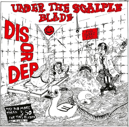 Disorder - Under The Scalpel Blade – Ltd. 500 copies on Burgundy Vinyl